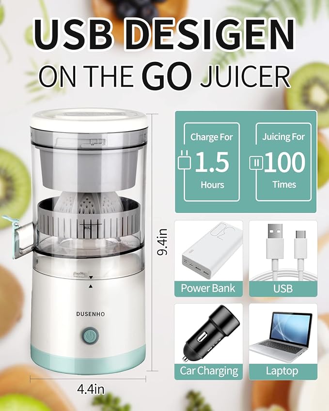 Vive Saludable – Extractor de Jugo Eléctrico para tu Hoga
