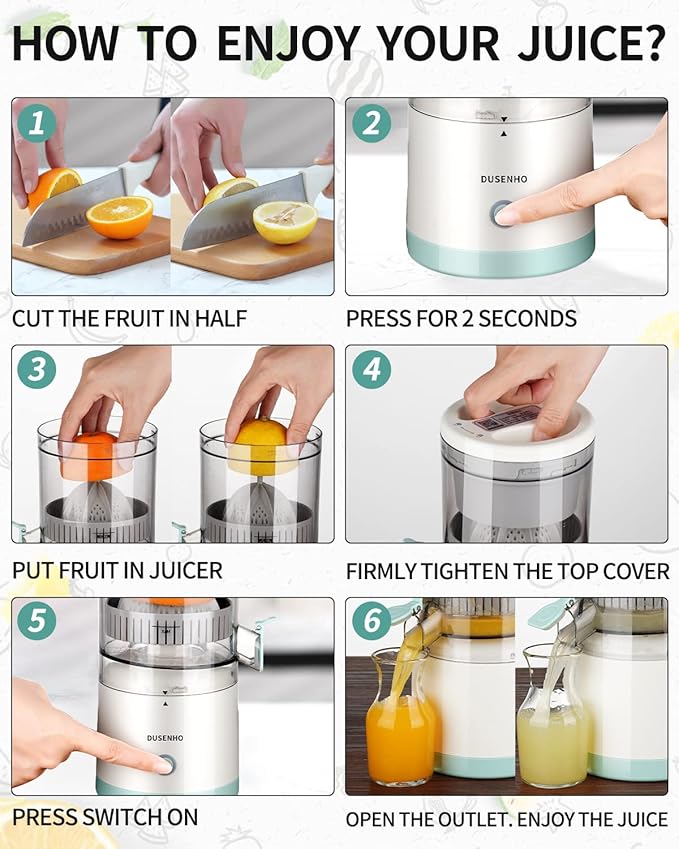 Vive Saludable – Extractor de Jugo Eléctrico para tu Hoga
